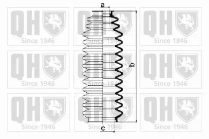 Комплект пылника, рулевое управление QUINTON HAZELL купить