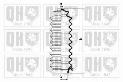 Комплект пылника, рулевое управление QUINTON HAZELL купить