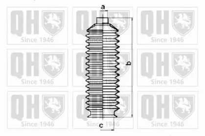Комплект пылника, рулевое управление QUINTON HAZELL купить