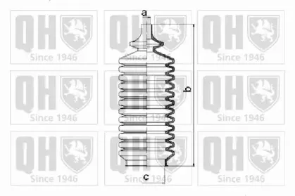 Комплект пылника, рулевое управление QUINTON HAZELL купить