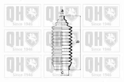 Комплект пылника, рулевое управление QUINTON HAZELL купить