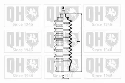 Комплект пылника, рулевое управление QUINTON HAZELL купить