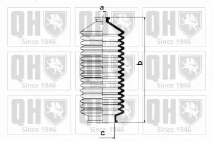 Комплект пылника, рулевое управление QUINTON HAZELL купить