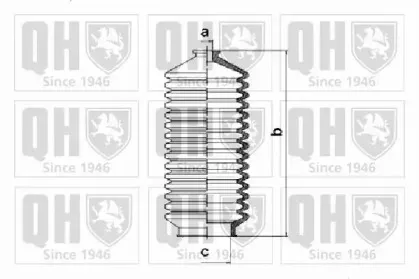 Комплект пылника, рулевое управление QUINTON HAZELL купить