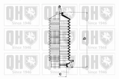 Комплект пылника, рулевое управление QUINTON HAZELL купить