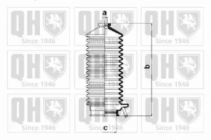 Комплект пылника, рулевое управление QUINTON HAZELL купить
