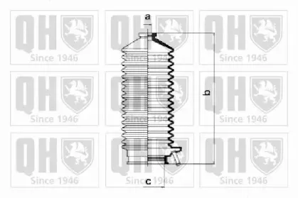 Комплект пылника, рулевое управление QUINTON HAZELL купить
