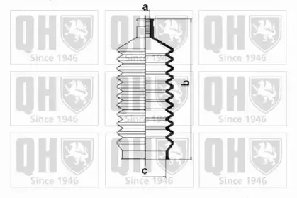Комплект пылника, рулевое управление QUINTON HAZELL купить