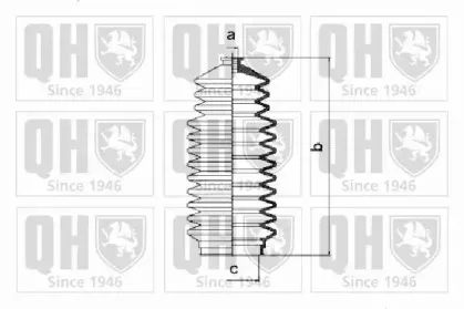 Комплект пылника, рулевое управление QUINTON HAZELL купить