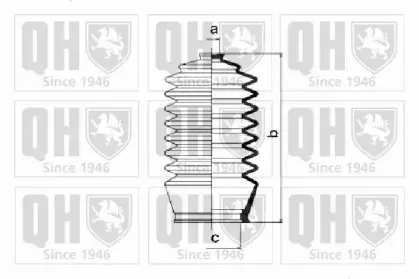 Комплект пылника, рулевое управление QUINTON HAZELL купить