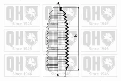 Комплект пылника, рулевое управление QUINTON HAZELL купить