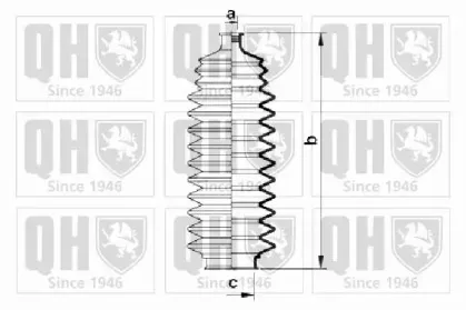 Комплект пылника, рулевое управление QUINTON HAZELL купить