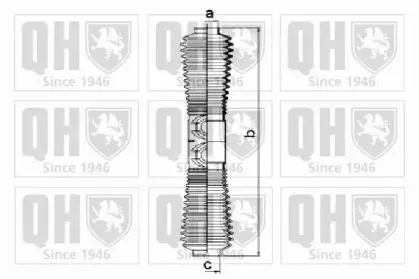 Комплект пылника, рулевое управление QUINTON HAZELL купить