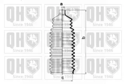 Комплект пылника, рулевое управление QUINTON HAZELL купить