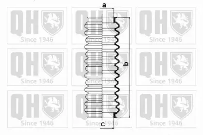 Комплект пылника, рулевое управление QUINTON HAZELL купить
