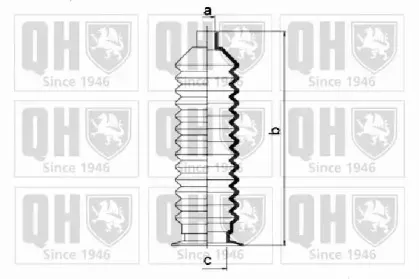 Комплект пылника, рулевое управление QUINTON HAZELL купить