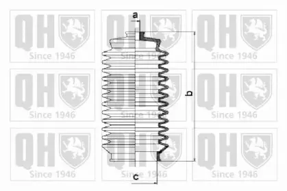 Комплект пылника, рулевое управление QUINTON HAZELL купить