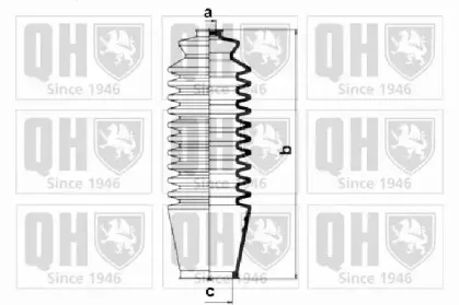 Комплект пылника, рулевое управление QUINTON HAZELL купить