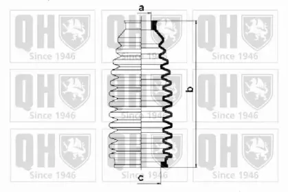 Комплект пылника, рулевое управление QUINTON HAZELL купить