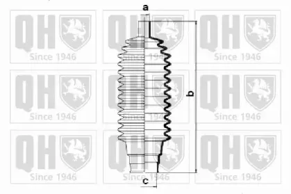 Комплект пылника, рулевое управление QUINTON HAZELL купить