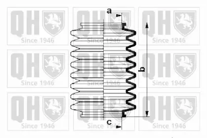 Комплект пылника, рулевое управление QUINTON HAZELL купить