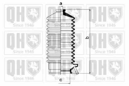 Комплект пылника, рулевое управление QUINTON HAZELL купить