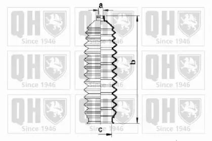 Комплект пылника, рулевое управление QUINTON HAZELL купить