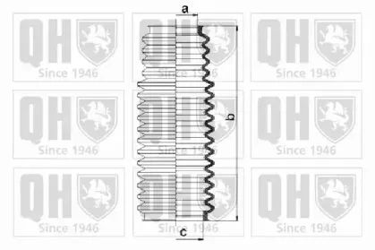 Комплект пылника, рулевое управление QUINTON HAZELL купить