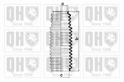 Комплект пылника, рулевое управление QUINTON HAZELL купить