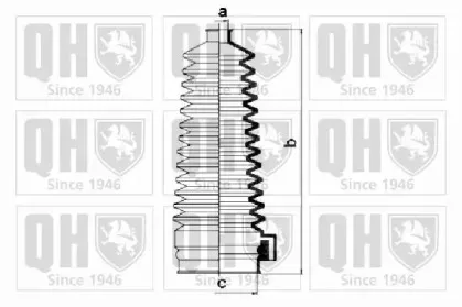 Комплект пылника, рулевое управление QUINTON HAZELL купить