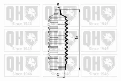 Комплект пылника, рулевое управление QUINTON HAZELL купить