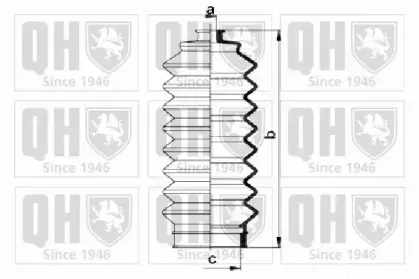 Комплект пылника, рулевое управление QUINTON HAZELL купить