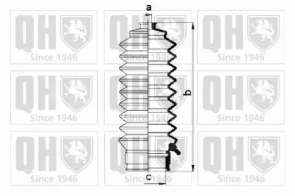 Комплект пылника, рулевое управление QUINTON HAZELL купить