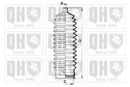 Комплект пылника, рулевое управление QUINTON HAZELL купить