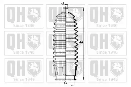 Комплект пылника, рулевое управление QUINTON HAZELL купить