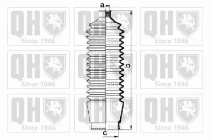 Комплект пылника, рулевое управление QUINTON HAZELL купить