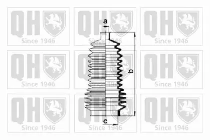Комплект пылника, рулевое управление QUINTON HAZELL купить