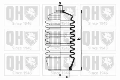Комплект пылника, рулевое управление QUINTON HAZELL купить