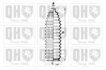 Комплект пылника, рулевое управление QUINTON HAZELL купить