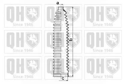 Комплект пылника, рулевое управление QUINTON HAZELL купить
