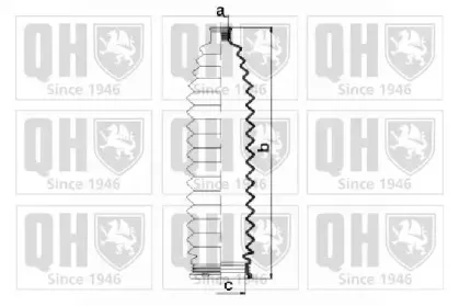 Комплект пылника, рулевое управление QUINTON HAZELL купить