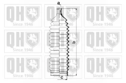 Комплект пылника, рулевое управление QUINTON HAZELL купить