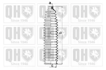 Комплект пылника, рулевое управление QUINTON HAZELL купить