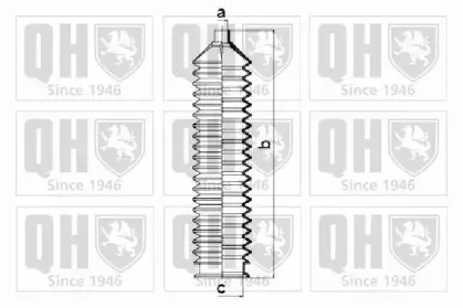 Комплект пылника, рулевое управление QUINTON HAZELL купить