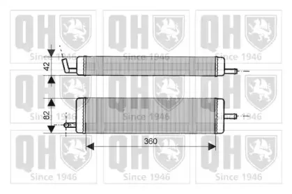 Теплообменник, отопление салона QUINTON HAZELL купить