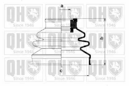 Комплект пылника, приводной вал QUINTON HAZELL купить