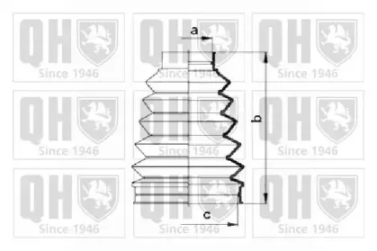 Комплект пылника, приводной вал QUINTON HAZELL купить