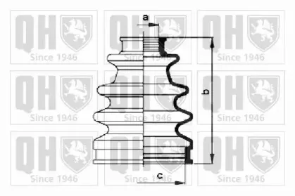 Комплект пылника, приводной вал QUINTON HAZELL купить