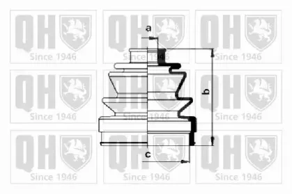 Комплект пылника, приводной вал QUINTON HAZELL купить