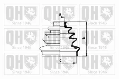 Комплект пылника, приводной вал QUINTON HAZELL купить
